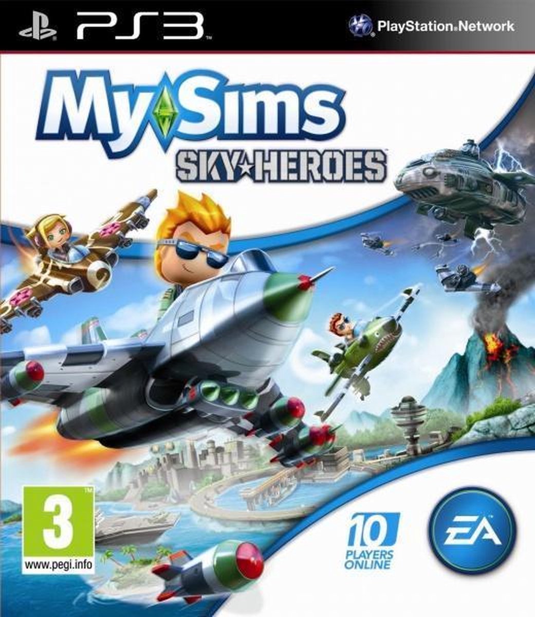 PS3 My Sims Sky Heroes