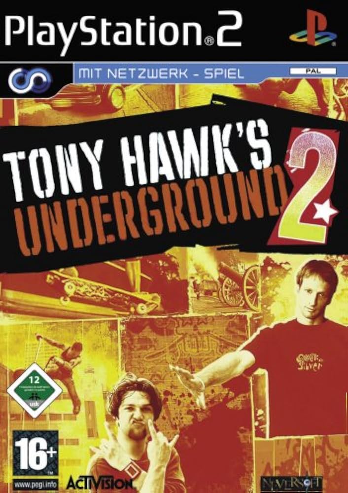 PS2 Tony Hawk's Underground 2