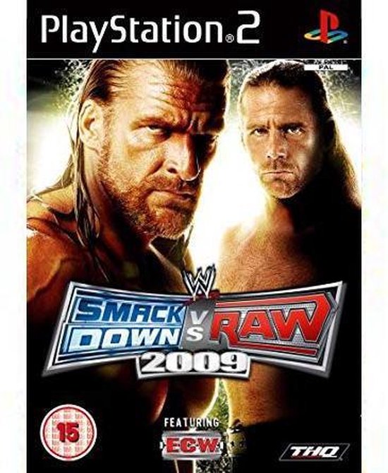 PS2 Smack Down VS Raw 2009