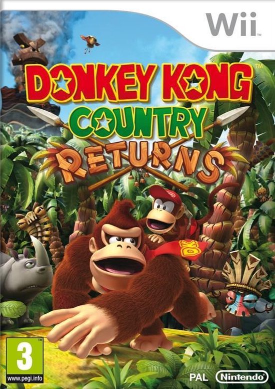 Nintendo Wii Donkey Kong Country Returns