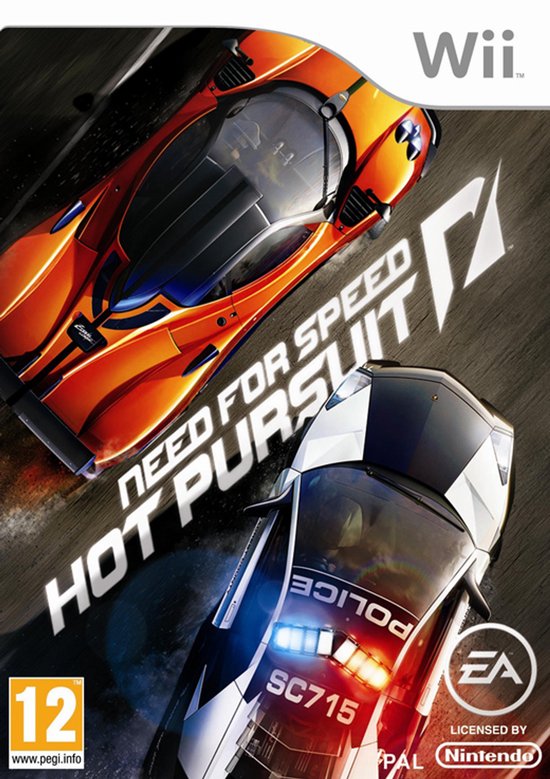 Nintendo Wii Need For Speed Hot Pursuit