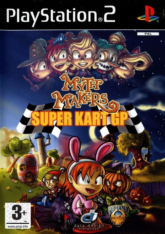 PS2 Myth Makers Super Kart GP