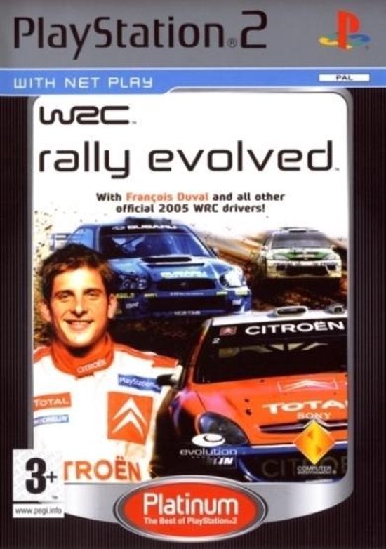 PS2 WRC Rally Evolved - Platinum