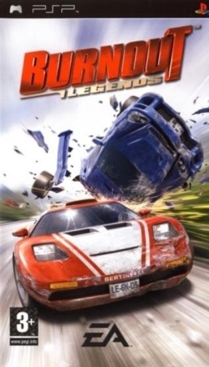 PSP Burnout Legends