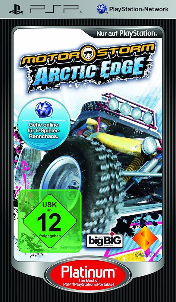 PSP MotorStorm Arctic Edge - Platinum