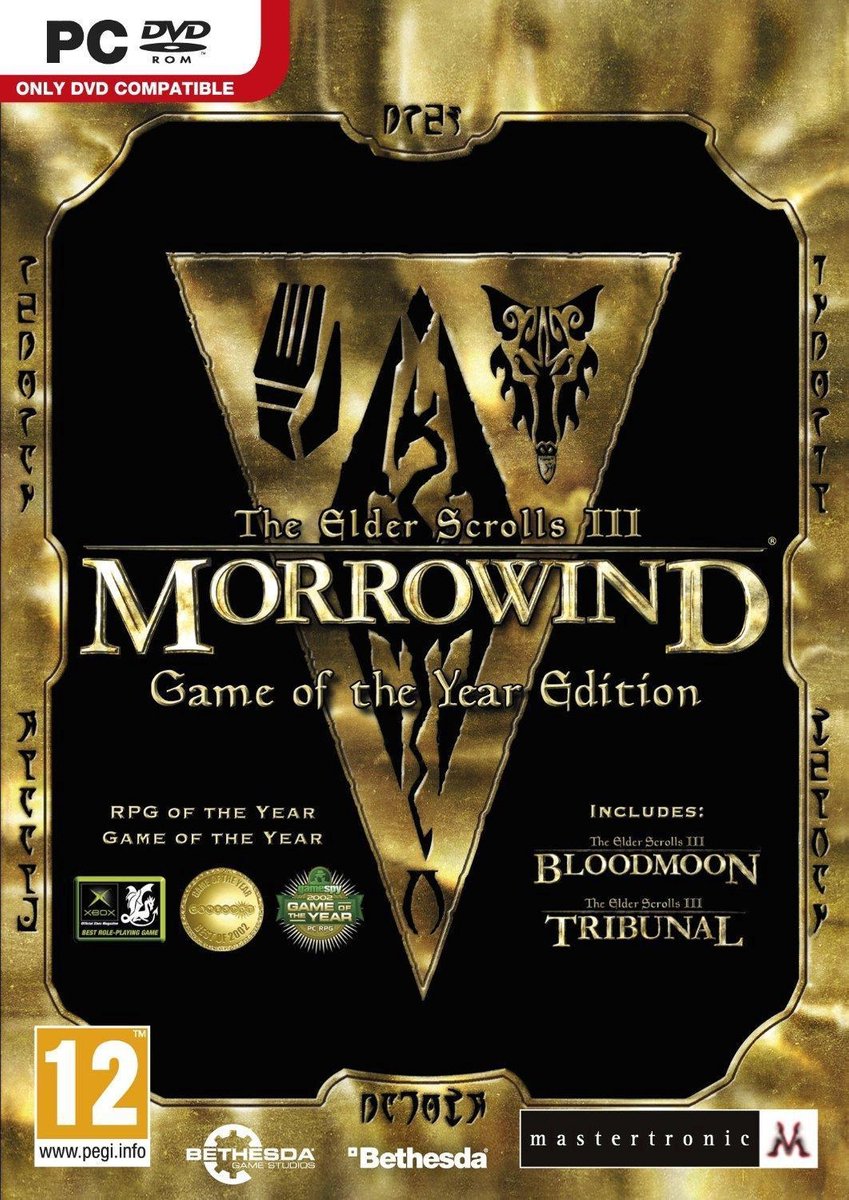 PC The Elder Scrolls III Morrowind - Game of the Year Edition