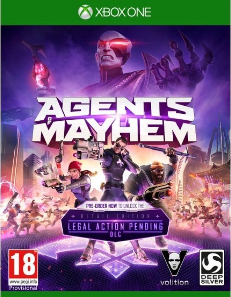 XBOX One Agents of Mayhem - Day One Edition