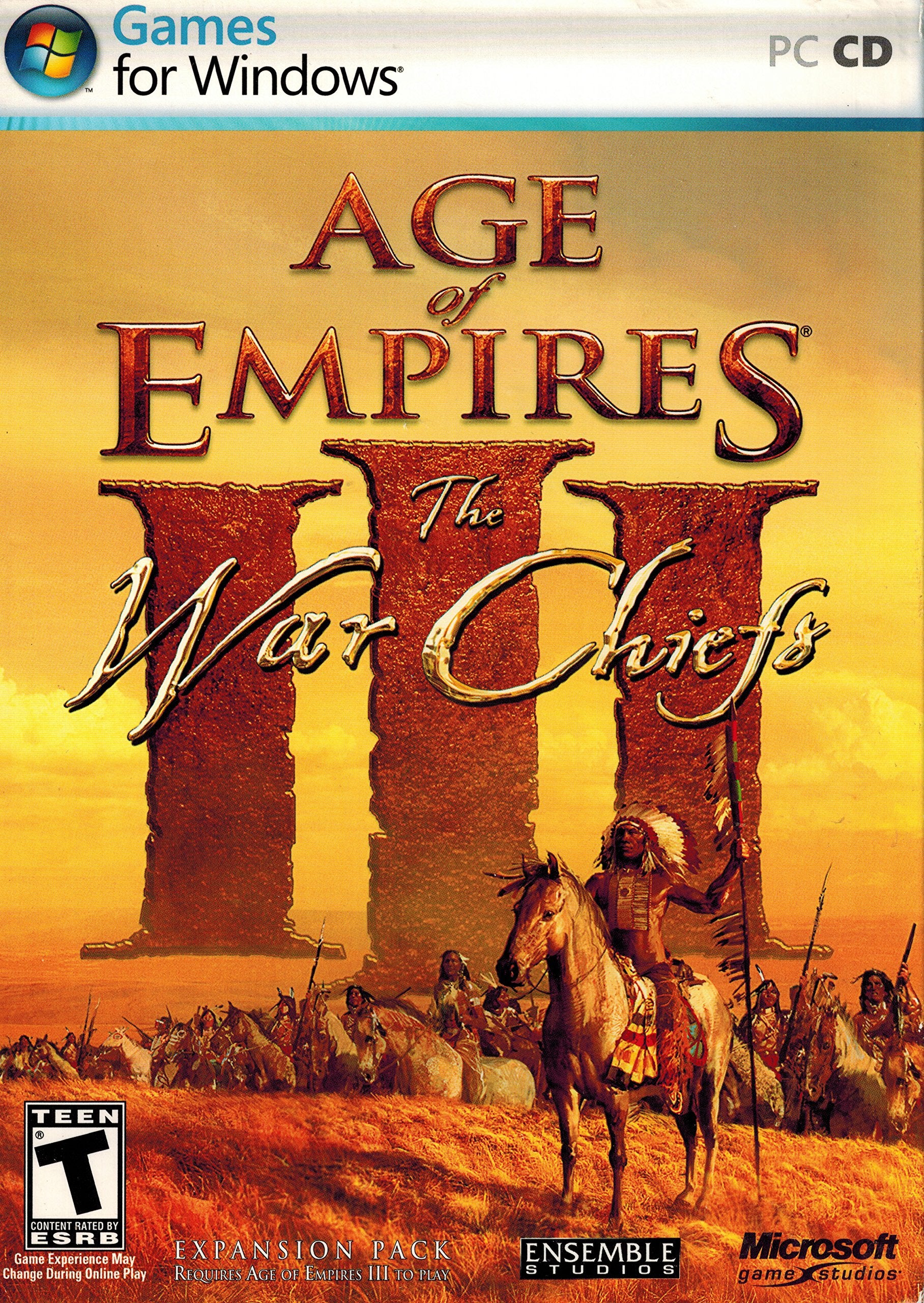 PC Age of Empires 3 The War Chiefs (uitbreidingspakket)