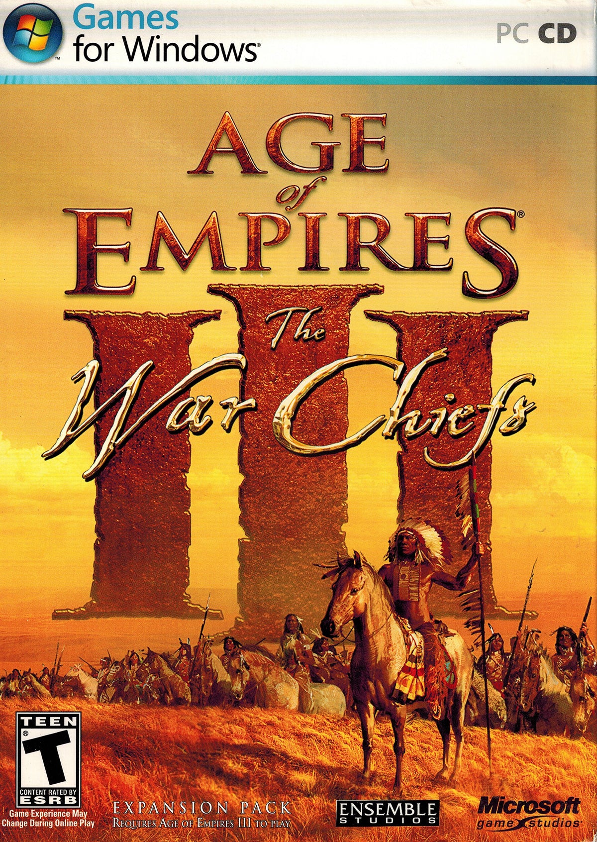 PC Age of Empires 3 The War Chiefs (uitbreidingspakket)