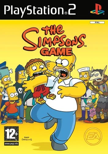 PS2 The Simpsons Game